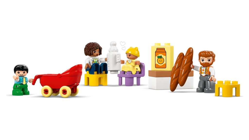 LEGO DUPLO 10470 3in1 Modern Family House with Figures