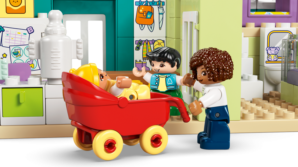 LEGO DUPLO 10470 3in1 Modern Family House with Figures