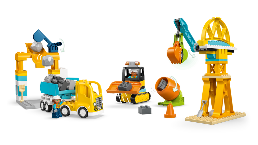 LEGO DUPLO 10476 3in1 Construction Site and Vehicles
