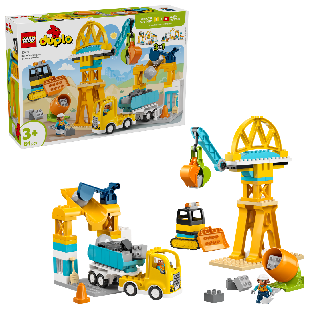 LEGO DUPLO 10476 3in1 Construction Site and Vehicles