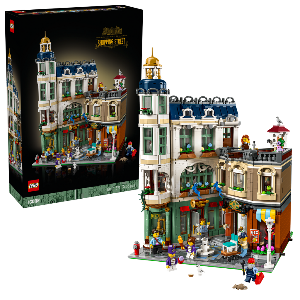 LEGO Icons 11371 Shopping Street