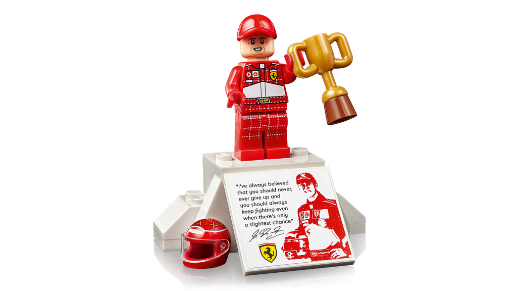LEGO 11375 ICONS Ferrari F2004 & Michael Schumacher
