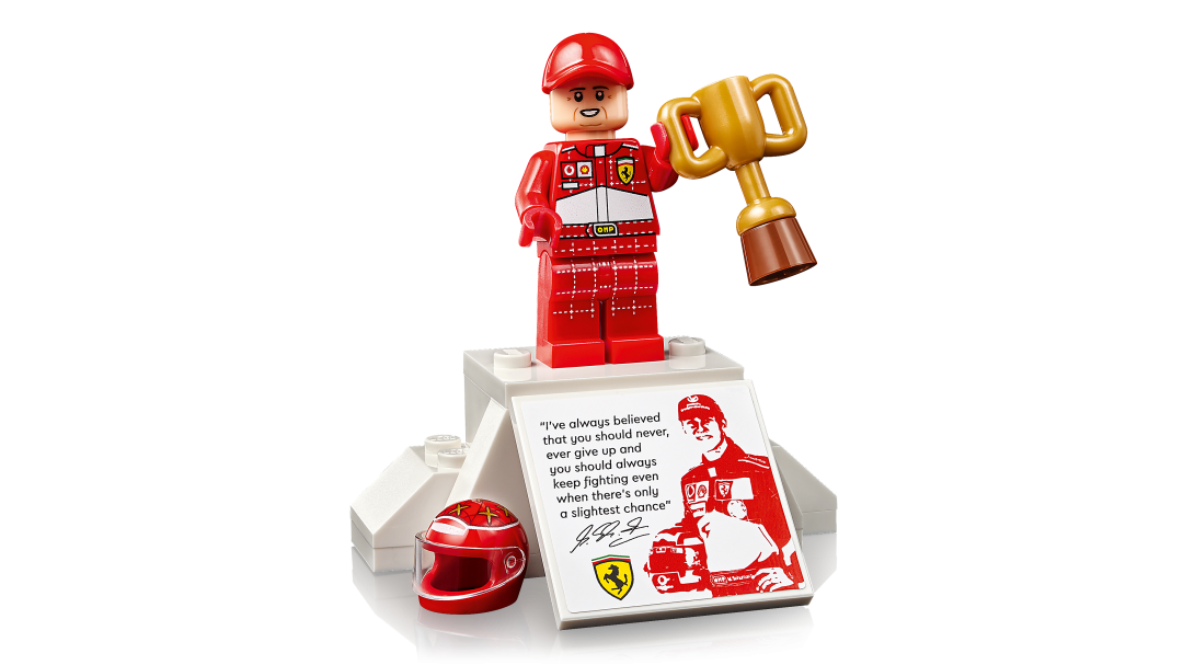 LEGO 11375 ICONS Ferrari F2004 & Michael Schumacher
