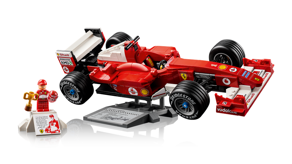 LEGO 11375 ICONS Ferrari F2004 & Michael Schumacher