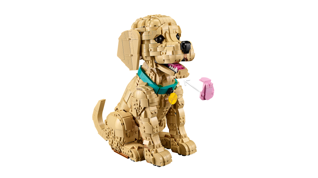 LEGO Icons 11384 Golden Retriever Puppy