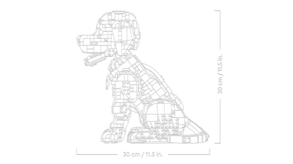 LEGO Icons 11384 Golden Retriever Puppy