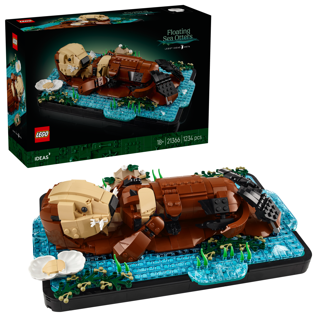 LEGO Ideas 21366 Floating Sea Otters
