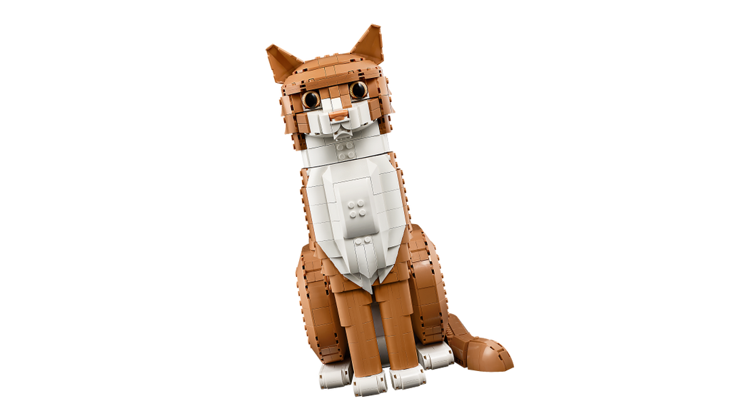 LEGO Ideas 21376 Orange Cat