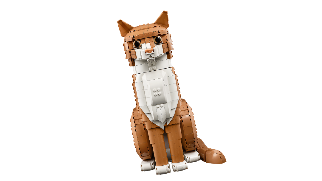 LEGO Ideas 21376 Orange Cat