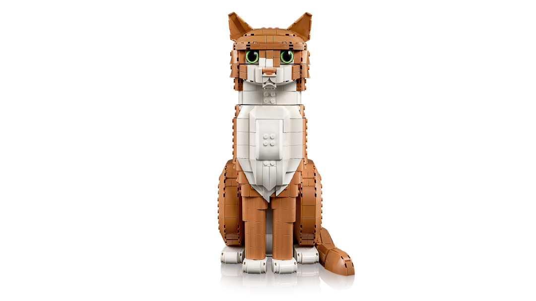 LEGO Ideas 21376 Orange Cat