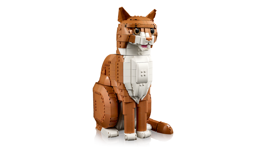 LEGO Ideas 21376 Orange Cat