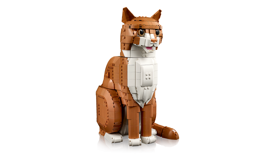 LEGO Ideas 21376 Orange Cat