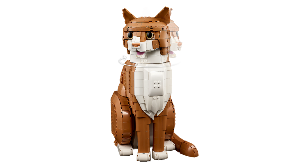 LEGO Ideas 21376 Orange Cat
