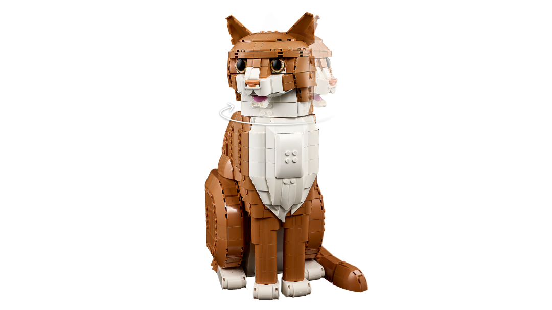 LEGO Ideas 21376 Orange Cat