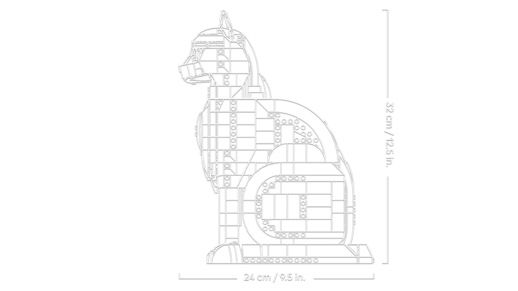 LEGO Ideas 21376 Orange Cat