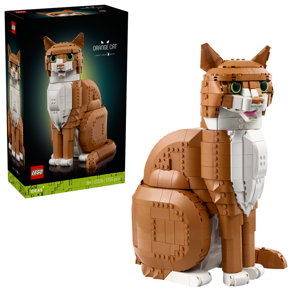 LEGO Ideas 21376 Orange Cat