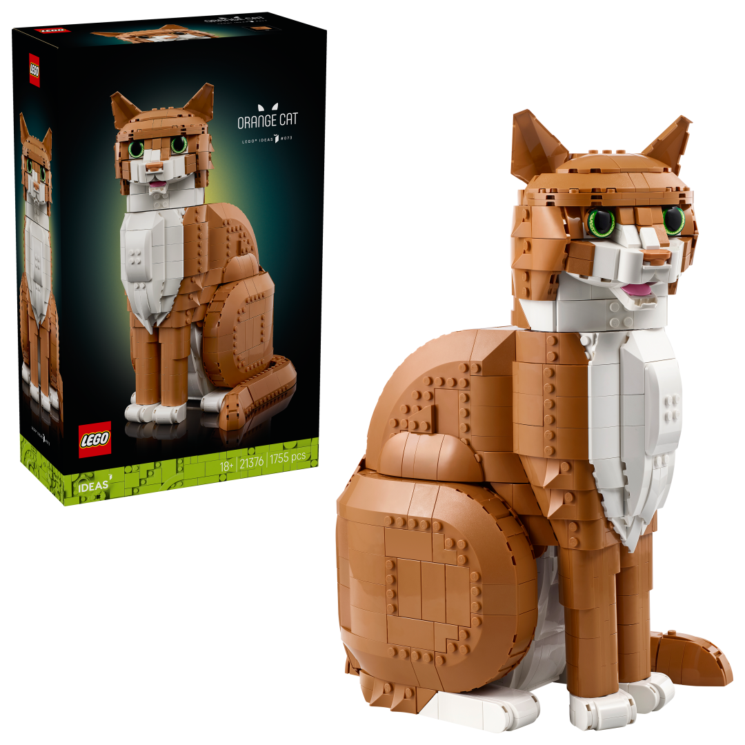LEGO Ideas 21376 Orange Cat