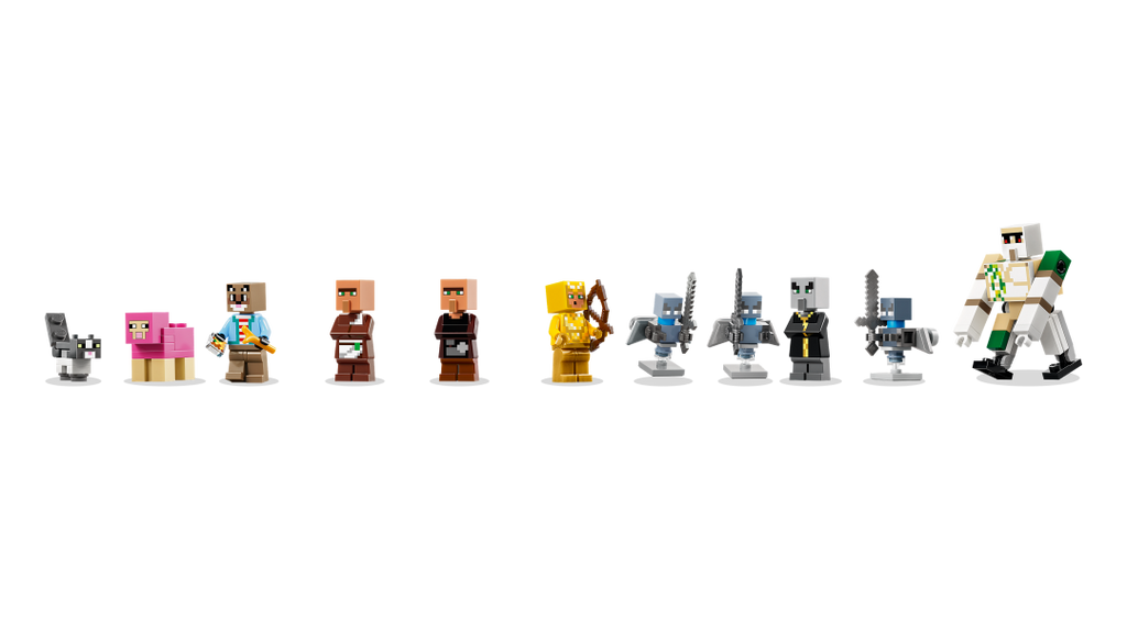 LEGO Minecraft 21596 Evoker Village Attack