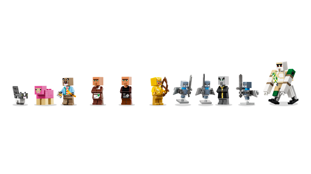 LEGO Minecraft 21596 Evoker Village Attack
