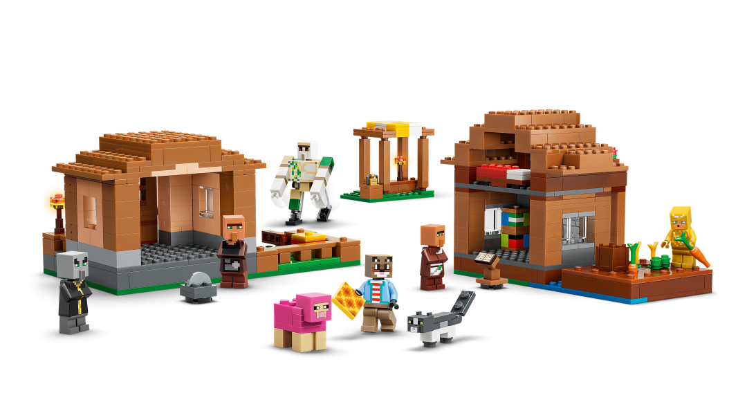 LEGO Minecraft 21596 Evoker Village Attack