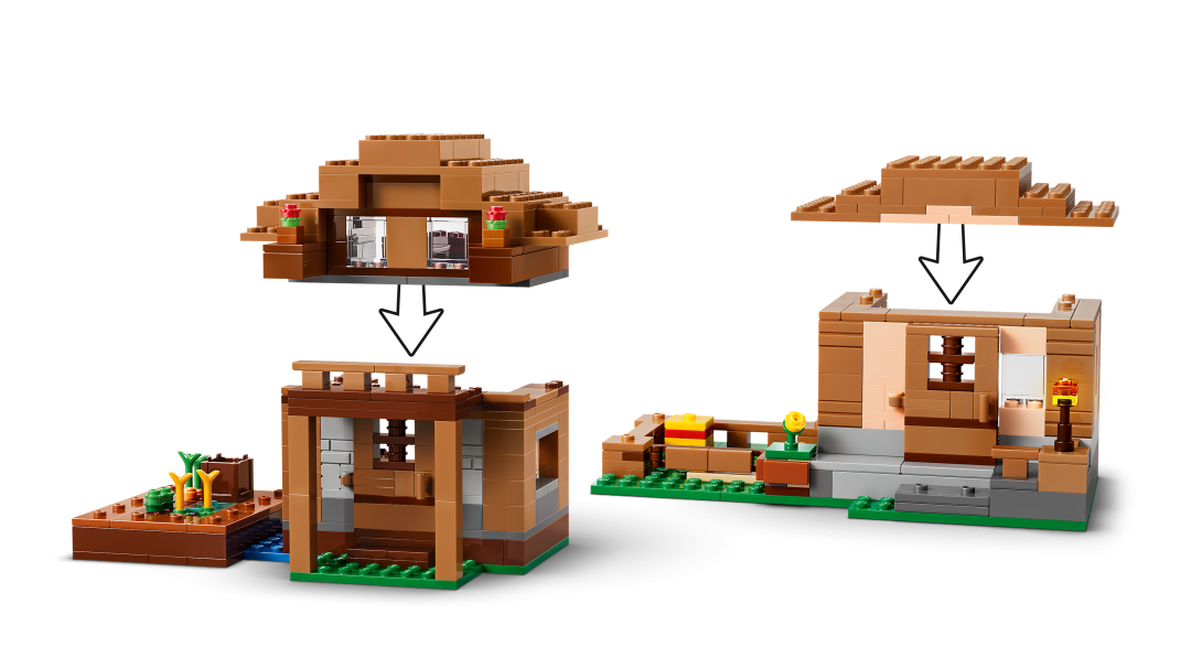LEGO Minecraft 21596 Evoker Village Attack