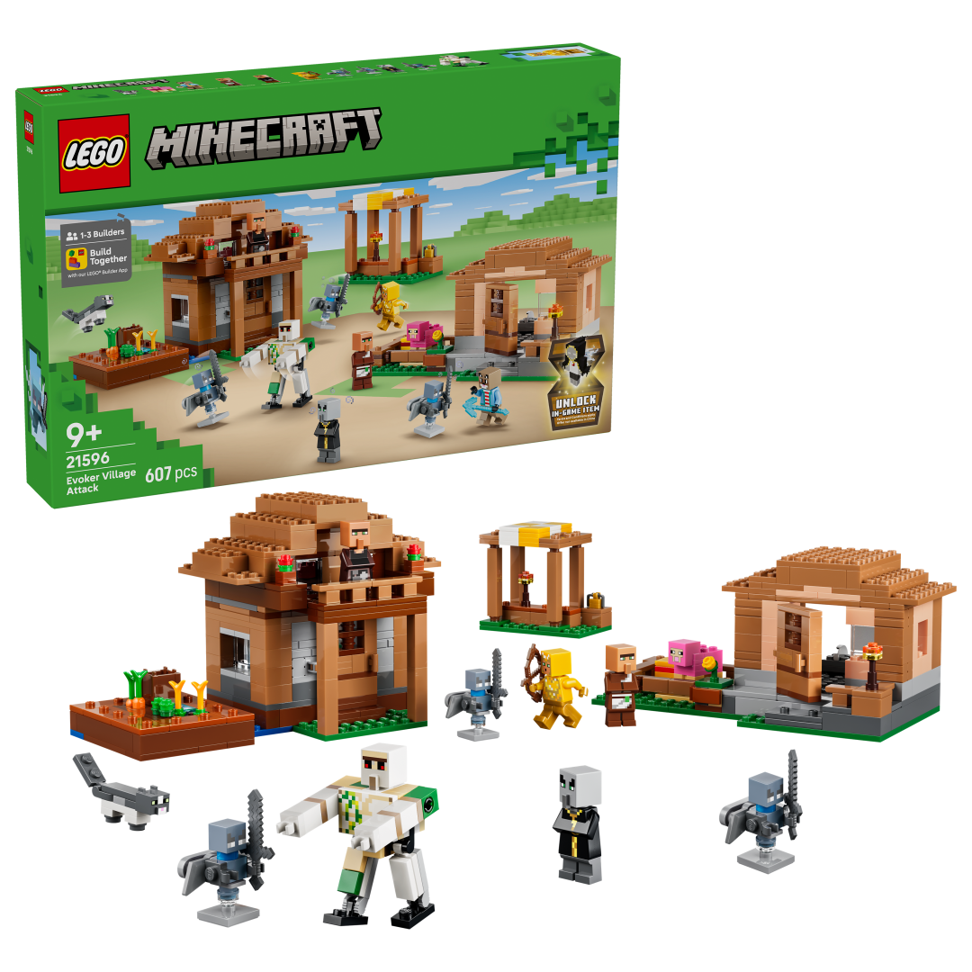 LEGO Minecraft 21596 Evoker Village Attack