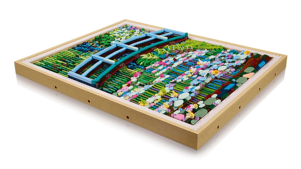 LEGO Art 31220 Claude Monet – Bridge over a Pond of Water Lilies