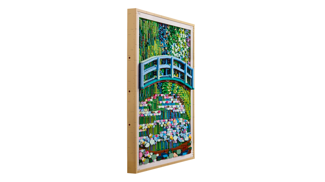 LEGO Art 31220 Claude Monet – Bridge over a Pond of Water Lilies