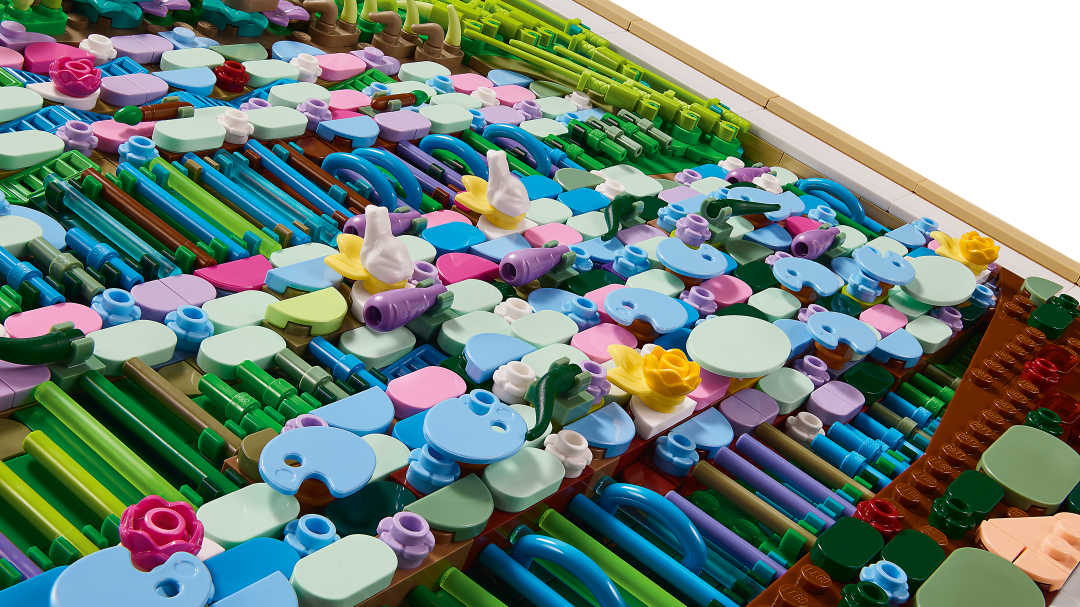 LEGO Art 31220 Claude Monet – Bridge over a Pond of Water Lilies