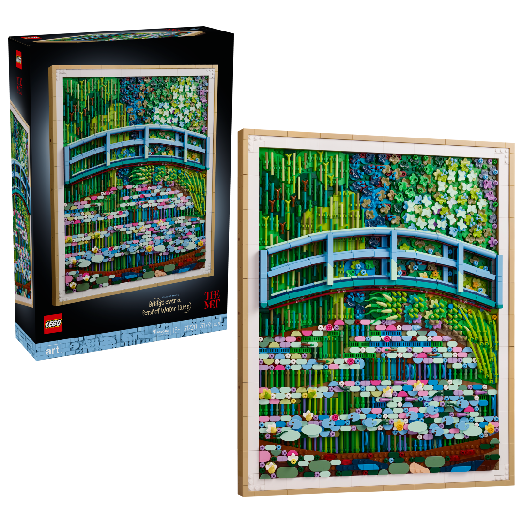 LEGO Art 31220 Claude Monet – Bridge over a Pond of Water Lilies