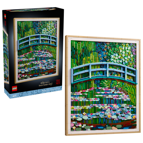 LEGO Art 31220 Claude Monet – Bridge over a Pond of Water Lilies