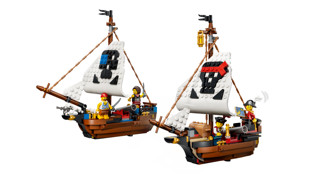 LEGO Creator 3-in-1 31387 Iconic Pirate Ship