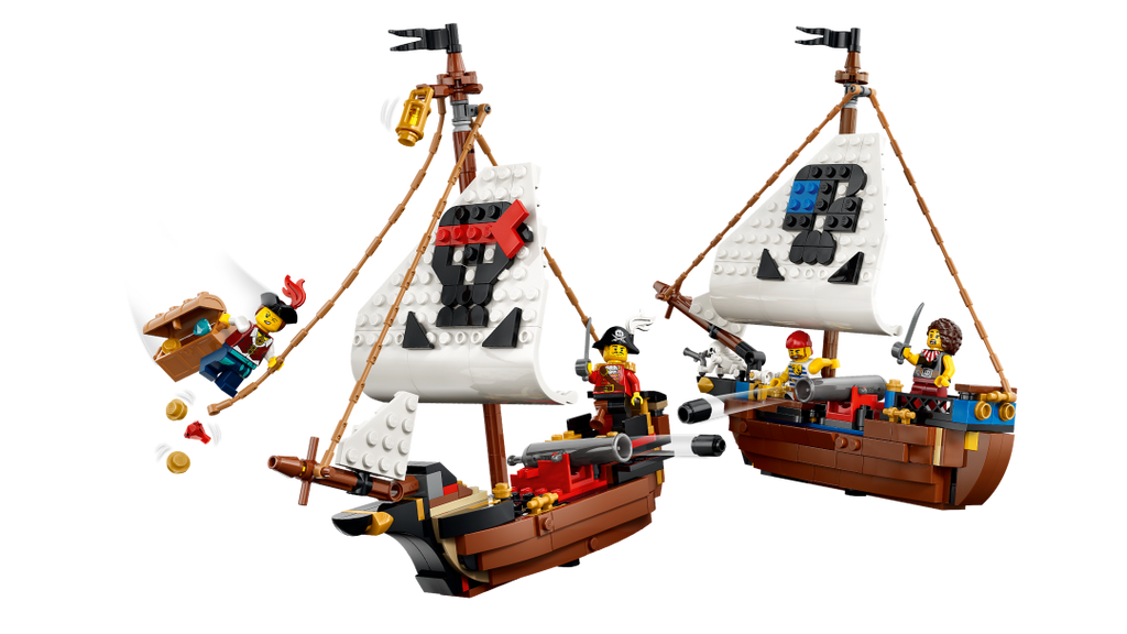 LEGO Creator 3-in-1 31387 Iconic Pirate Ship