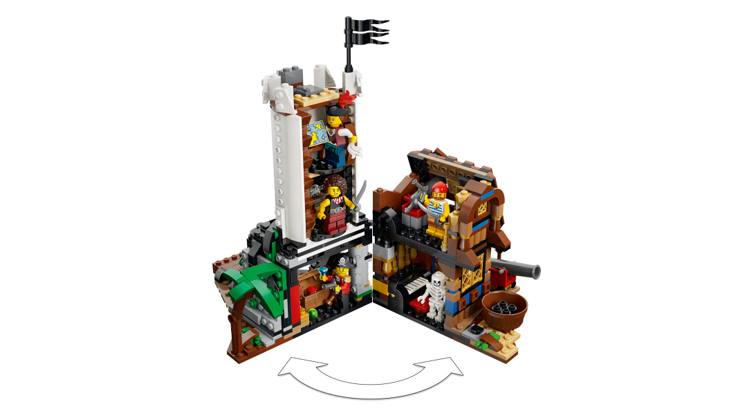 LEGO Creator 3-in-1 31387 Iconic Pirate Ship