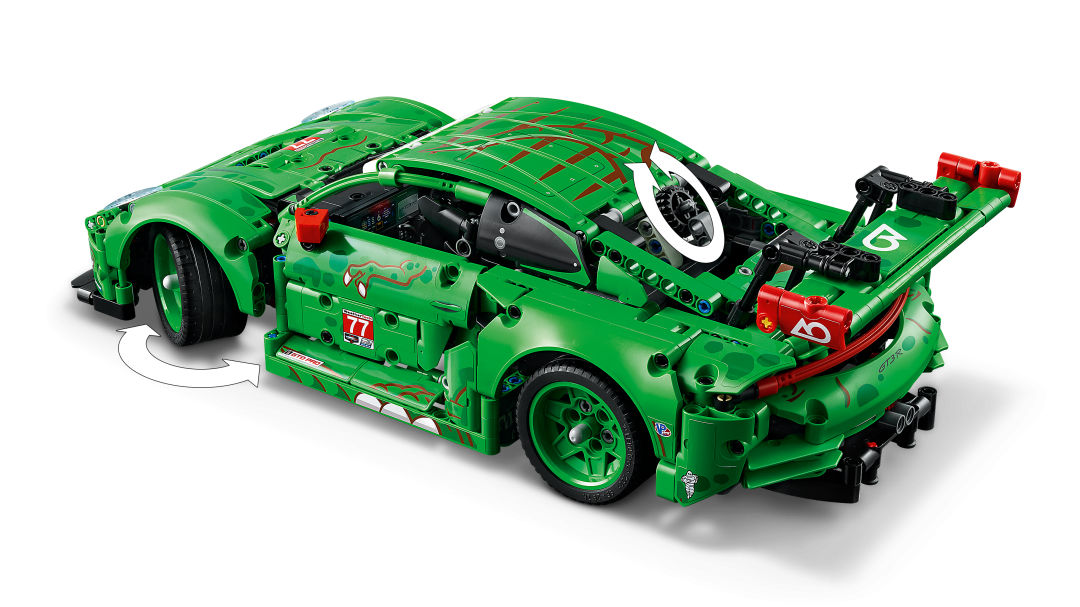 LEGO Technic 42224 Porsche 911 GT3 R REXY AO Racing Car