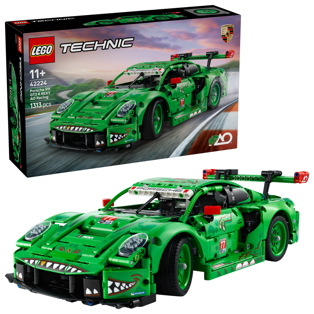 LEGO Technic 42224 Porsche 911 GT3 R REXY AO Racing Car