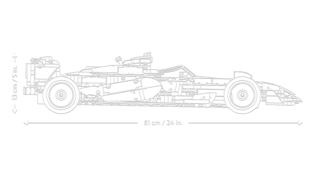 LEGO 42228 Technic McLaren MCL39 F1 Car