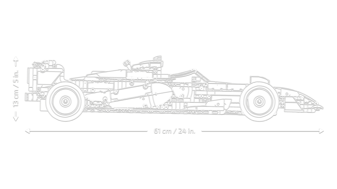 LEGO 42228 Technic McLaren MCL39 F1 Car