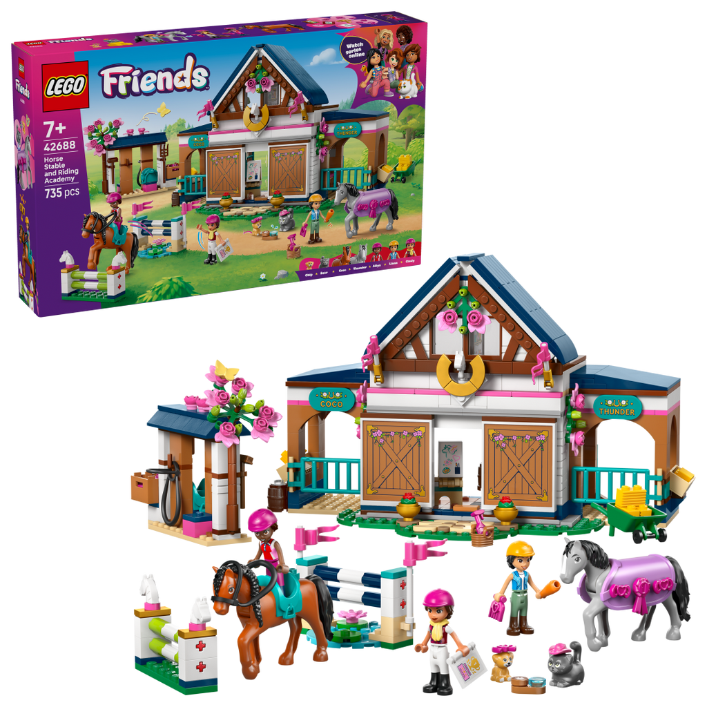 LEGO Friends 42688 Horse Stable and Riding Academy