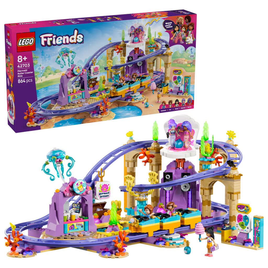 LEGO Friends 42703 Mermaid Roller Coaster Ride