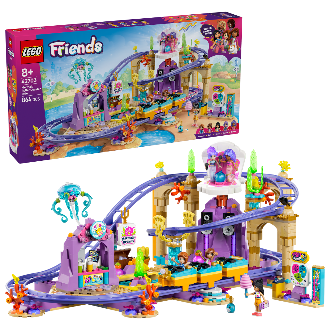 LEGO Friends 42703 Mermaid Roller Coaster Ride