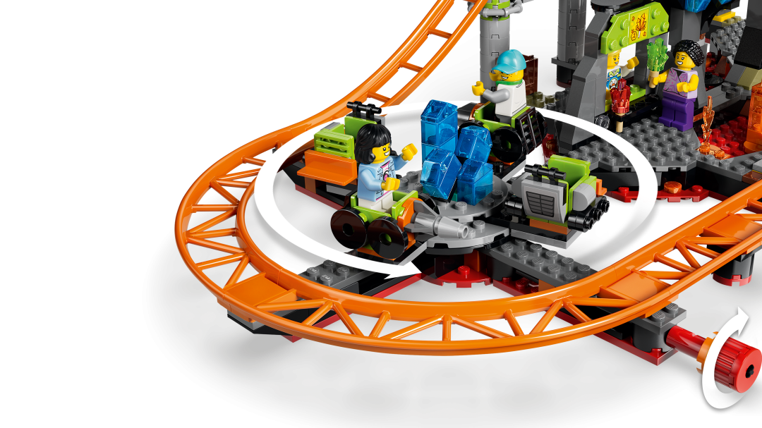 LEGO City 60501 Lava Land Roller Coaster Park