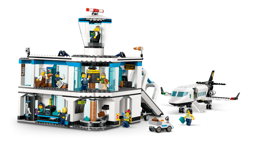 LEGO City 60502 Airport with Airplane