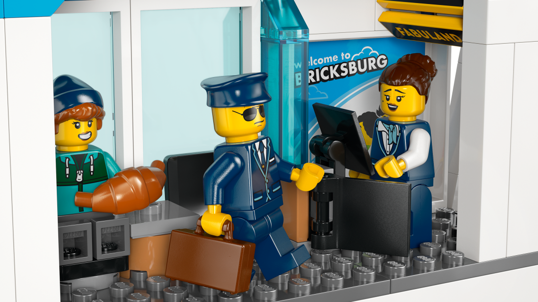 LEGO City 60502 Airport with Airplane