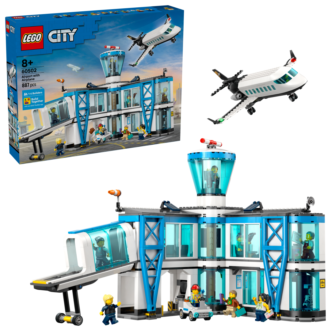 LEGO City 60502 Airport with Airplane