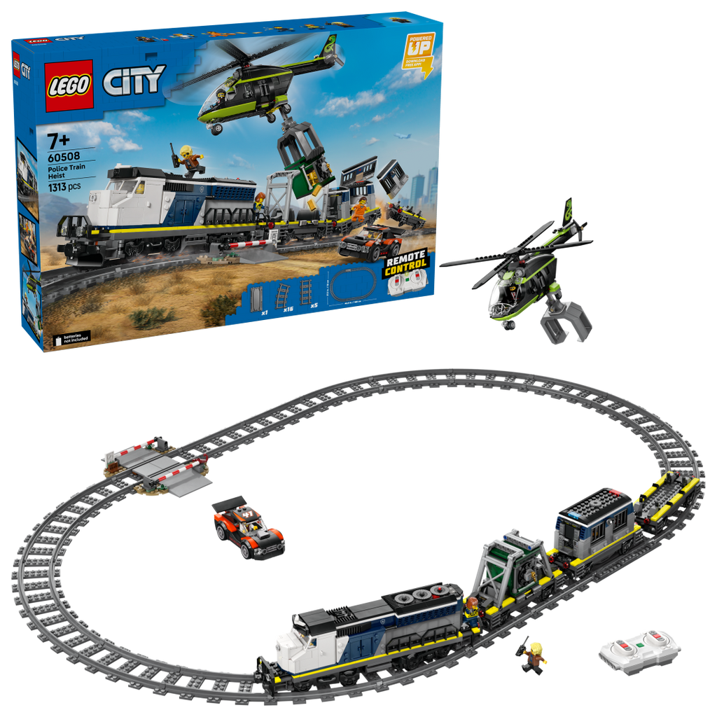 LEGO City 60508 Police Train Heist
