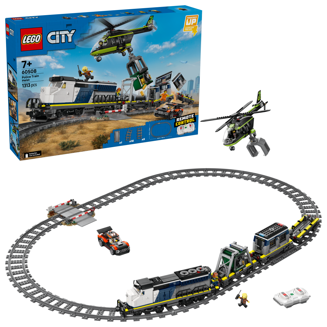 LEGO City 60508 Police Train Heist