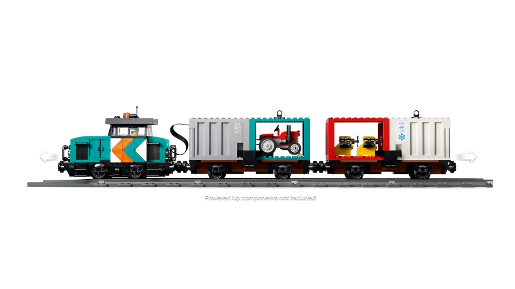 LEGO City 60509 Harbor Freight Train with Crane & Truck
