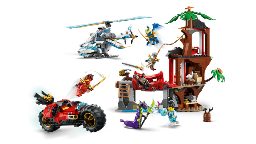 LEGO NINJAGO 71857 Ninja Vehicle Tree House Battle