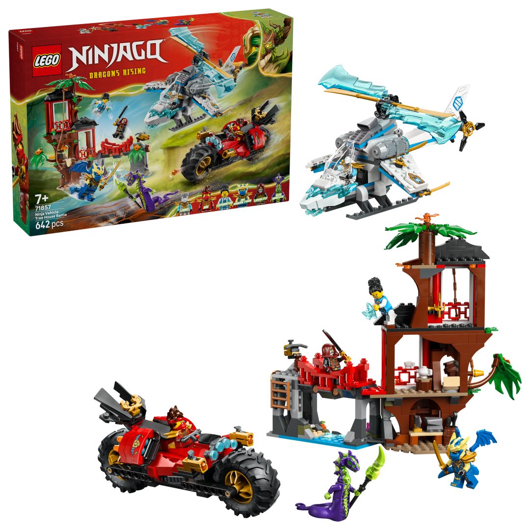 LEGO NINJAGO 71857 Ninja Vehicle Tree House Battle